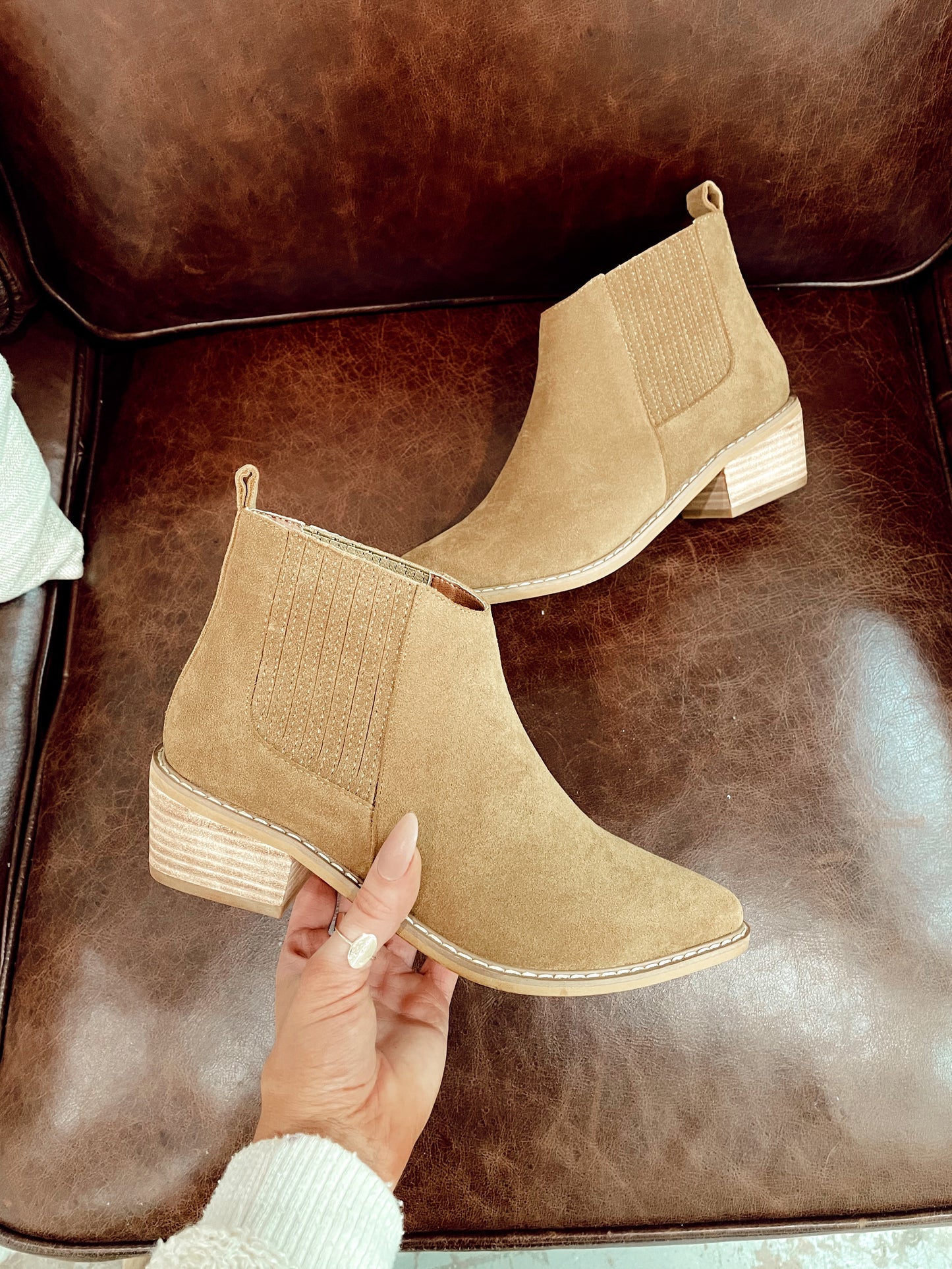 On Point Camel Booties
